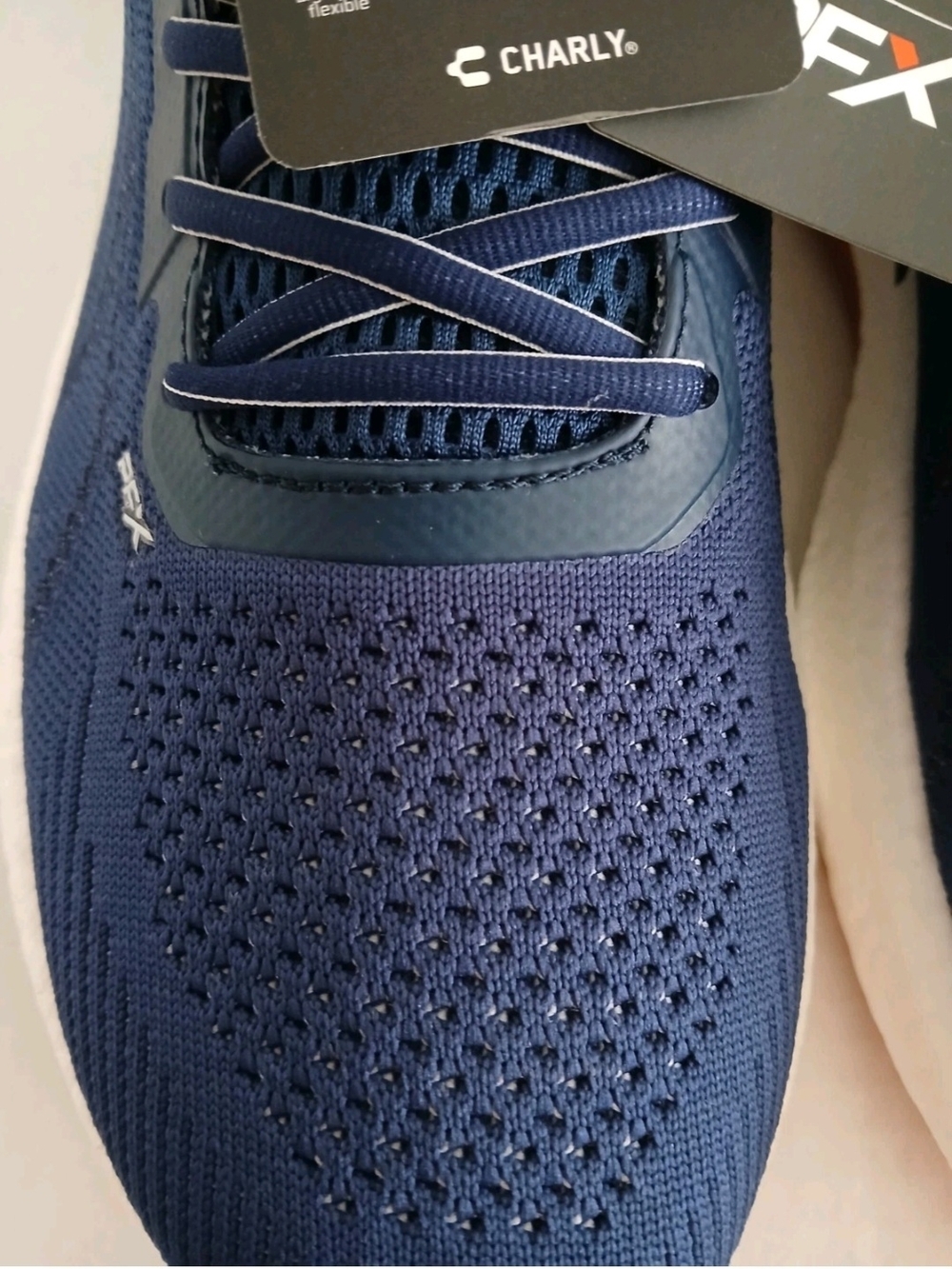 Charly Men's Electrico Running Shoe Navy Color New Sizes 9.5  $45 - Picture 5 of 12